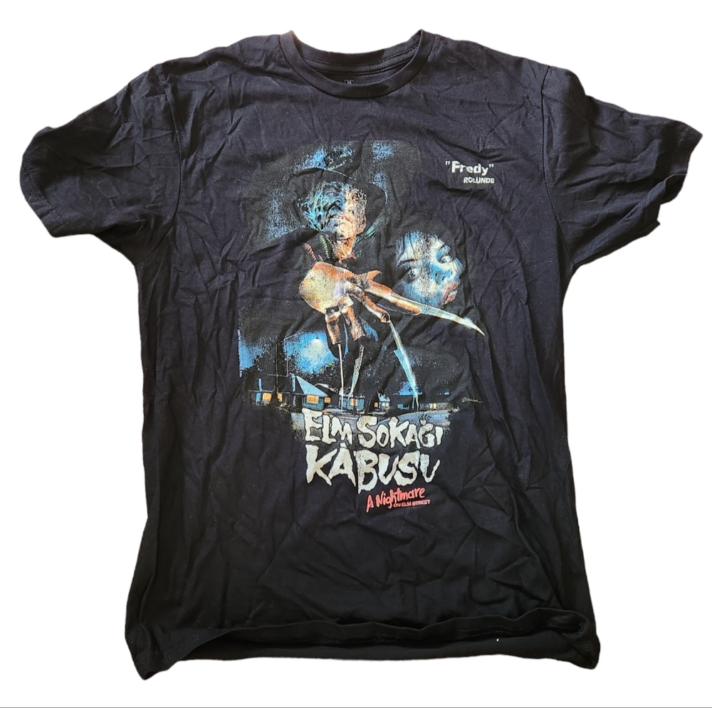 Nightmare on ELM Street sokagi kabusu shirt size medium